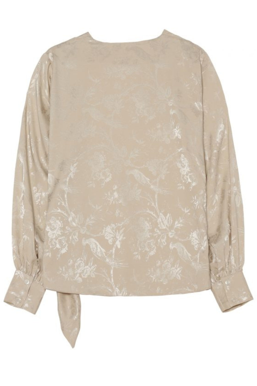 Ines Blouse- Provence Jacquard