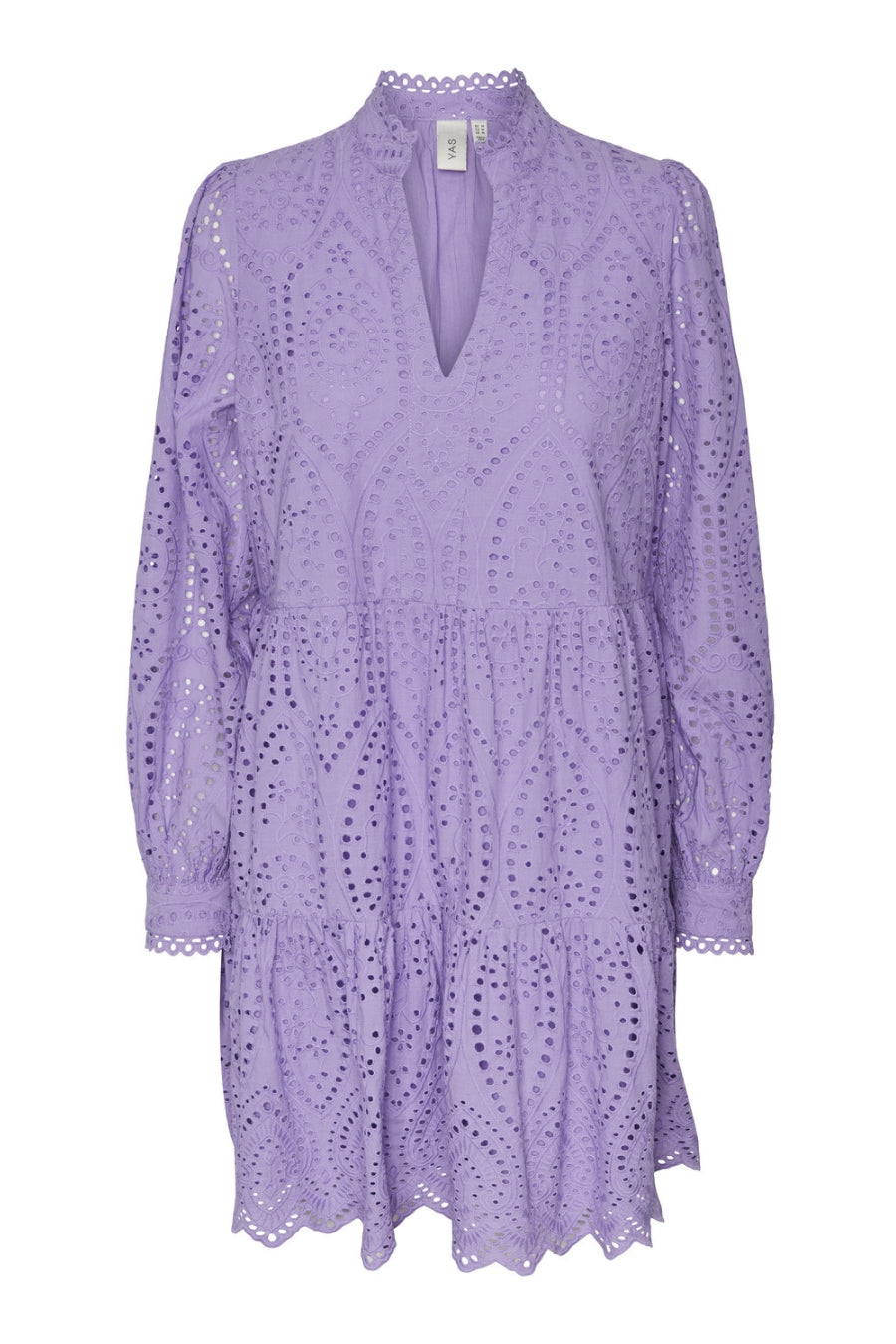 Yas Long Sleeve Dress-Bougainvillea