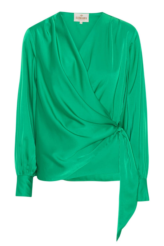 Ines Blouse- Emerald